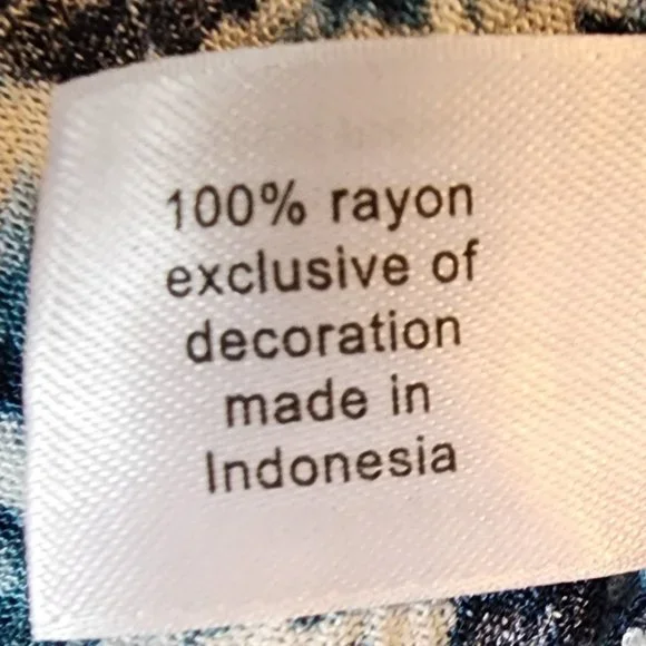 Lane Bryant Women Tunic Blouse, Size 24, Summer, Boho, Festival, Cotage Core - Picture 6 of 9